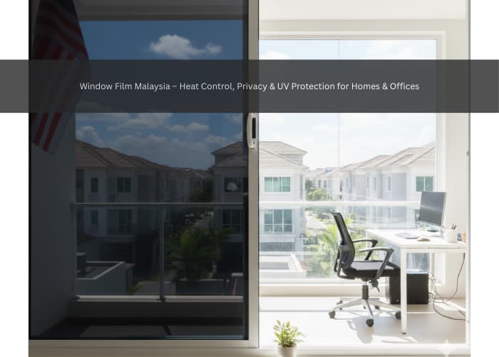 Window Film Malaysia – Heat Control, Privacy & UV Protection for Homes & Offices